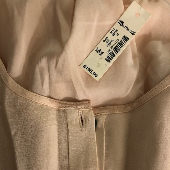 Madewell Silk Pleated Shirtdress - Picture 3 of 5